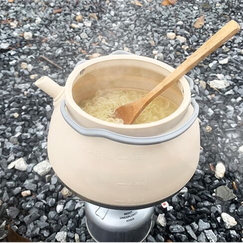 Portable Collapsible Camping Kettle, Coffee Pot for Hiking, Travel and Outdoors, 1.5L in Kuwait