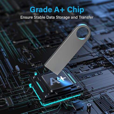 محرك أقراص فلاش USB سعة 32 جيجابايت من ABLAZE، 10 عبوات، محرك أقراص فلاش معدني USB 2.0 محركات إبهام مع سلاسل مفاتيح USB Stick 32 جيجابايت محرك أقراص USB Pendrive in Kuwait