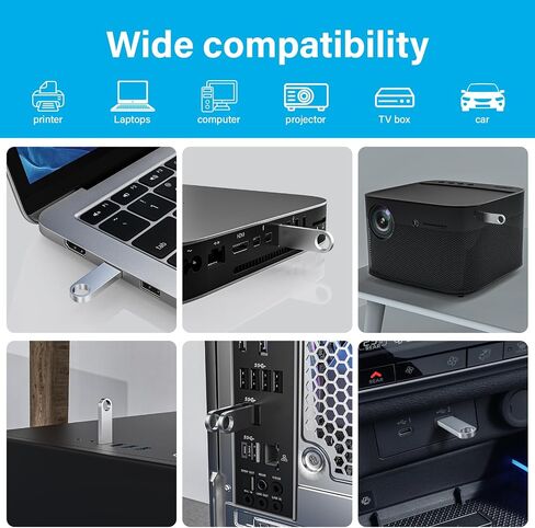 محرك أقراص فلاش USB سعة 32 جيجابايت من ABLAZE، 10 عبوات، محرك أقراص فلاش معدني USB 2.0 محركات إبهام مع سلاسل مفاتيح USB Stick 32 جيجابايت محرك أقراص USB Pendrive in Kuwait