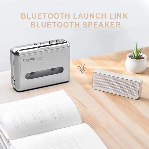 مشغل كاسيت بلوتوث، جهاز Walkman صغير الحجم محمول للموسيقى الصوتية، مخرج بلوتوث لاسلكي إلى سماعة الرأس/مكبر الصوت، مشغل شريط الجيب للترفيه، الرياضات الترفيهية، السفر in Kuwait