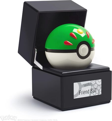 The Wand Company Ultra Ball Authentic Replica - Realistic, Electronic, Die-Cast Poké Ball with Display Case Light Features – Officially Licensed by Pokémon in Kuwait