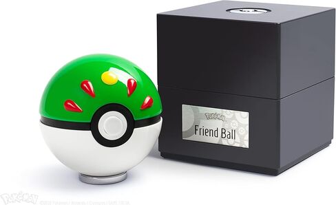 The Wand Company Ultra Ball Authentic Replica - Realistic, Electronic, Die-Cast Poké Ball with Display Case Light Features – Officially Licensed by Pokémon in Kuwait