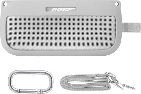 co2CREA Soft Silicone Case for Bose SoundLink Flex Bluetooth Speaker,Purple in Kuwait