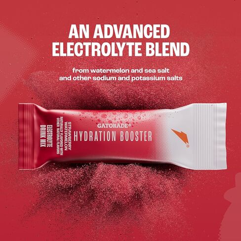 Gatorade Hydration Booster, Strawberry Watermelon, Makes 20 Fl Oz (Pack of 6) in Kuwait