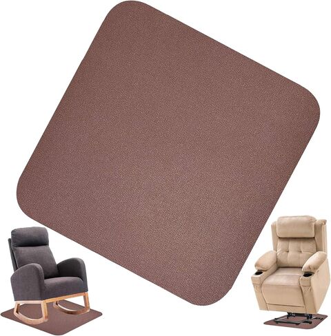 Recliner Pads for Hardwood Floors, Under Recliner Floor Protectors Furniture Pads to Keep Furniture from Sliding, Swivel Chairs Recliner mats for Hardwood Floors Non Slip Recliner Grippers in Kuwait