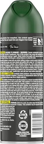 OFF! Deep Woods Sportsmen Insect Repellent Aerosol, Bug Spray Containing 30% DEET, Protects Against Mosquitoes and Ticks, 6 Oz, (Pack of 4) in Kuwait