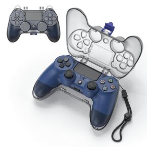 حافظة وحدة تحكم Tiiletzote لوحدة تحكم PS4، حافظة واقية لجهاز Playstation 4 DualShock 4 وحدة تحكم لاسلكية، حقيبة حمل PS4 حقيبة تخزين وحدة تحكم PS4، ملحقات ألعاب غطاء غبار PS4