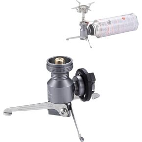 CAMPINGMOON Butane Gas Fuel Canister Adapter Stand Type Convertor for EN417 Lindal Valve Camping Gas Stove Lantern Z23-CB