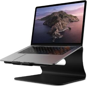 Laptop Stand Aluminum Cooling Computer Stand Holder for Apple MacBook Air Pro 11-16" Laptops (Gray)