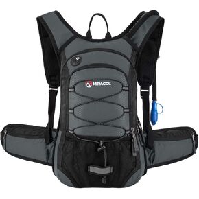 Hydration Pack Hiking Water Backpack - Miracol Insulated Water Bag with 2L Bladder