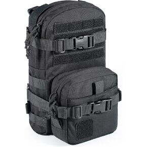 Tactical Small MOLLE Hydration Pack Outdoor Water Bladder Carrier Pack for Vest Backpack