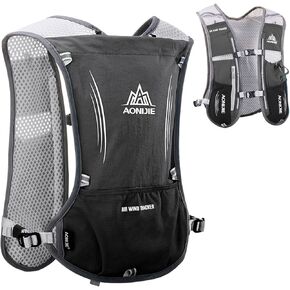 AONIJIE Hydration Backpack Running Vest, 5L Capacity, Multi-Pocket Design, Breathable and Lightweight, Pack for Outdoor Sports - Running, Cycling, Climbing and Hiking