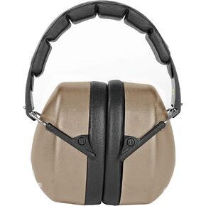 Walker's EXT Range Shooting Folding Muff - Compact 30dB NRR Noise-Blocking Hunting Gun Range Shooting Hearing Protection
