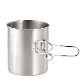 M-Tac 17oz Stainless Steel Hiking Mug Travel Coffee Cup with Handle