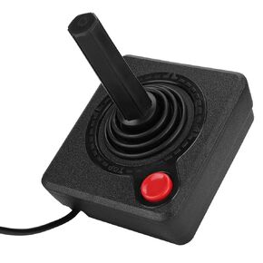 Hakeeta Game Controller, Joystick Controller with an and a Four-way Control, Compatible with 7800, Suitable for All 2600 Systems. [video game] [video game]