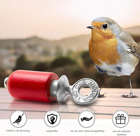 RE2473B Boxed Audubon Bird Call,Red in Saudi Arabia