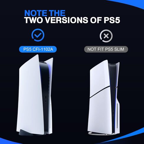 غطاء غبار لجهاز PS5، ملحقات PS5، فلتر غبار لوحدة تحكم PlayStation 5، مضاد لشعر الحيوانات الأليفة، متوافق مع القرص/الإصدار الرقمي in Saudi Arabia