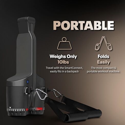 MAXPRO Fitness: Cable Home Gym | As Seen on Shark Tank | Versatile, Portable, Bluetooth Connected | Strength, HIIT, Cardio, Plyometric, Powerful 5-300lbs Resistance in Kuwait