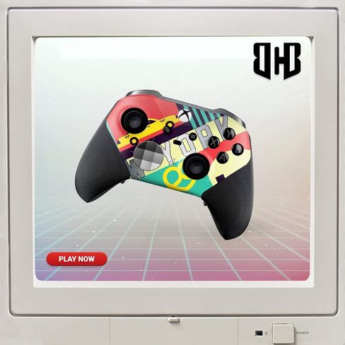 New York Customised Wireless Controller for Elite by BCB. Original Elite Series 2 Controller Compatible with Xbox One / Series X & S. Customized with Water Transfer Printing (Not a Skin) in Saudi Arabia