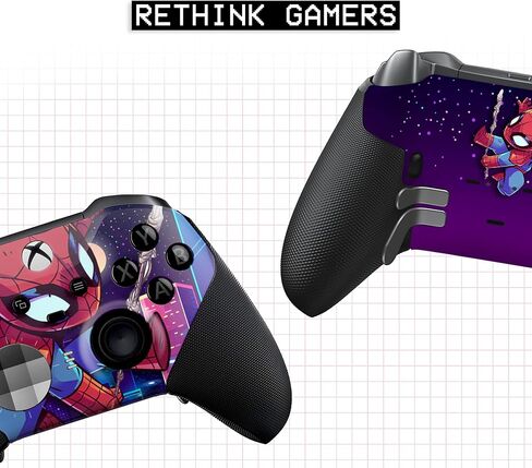 New York Customised Wireless Controller for Elite by BCB. Original Elite Series 2 Controller Compatible with Xbox One / Series X & S. Customized with Water Transfer Printing (Not a Skin) in Saudi Arabia