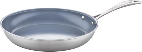 ZWILLING Spirit Non-Stick Fry Pan, 12-Inch Ceramic Fry Pan, Stainless Steel in Saudi Arabia