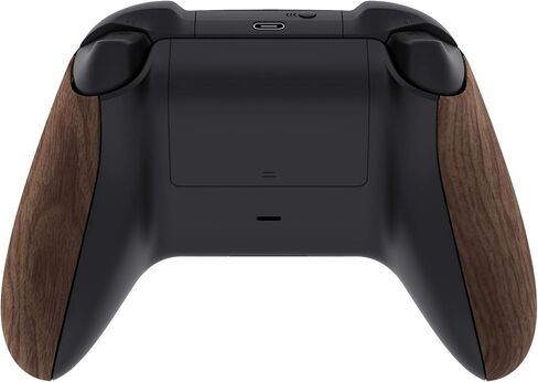 eXtremeRate Controller Grip for Xbox Series X & S, Wood Grain Soft Touch Comfortable Side Rails, Replacement Back Panels Accessories Rear Shell for Xbox Core Wireless Controller [Controller Excluded] in Saudi Arabia