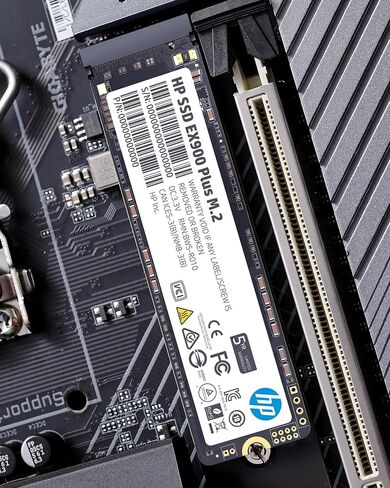 HP EX900 Plus 2TB M.2 SSD - High Performance NVMe SSD with 3D NAND Flash, 3125 MB/s Read and 2700 MB/s Write Speeds for Enhanced Computing Efficiency and Reliability in Saudi Arabia