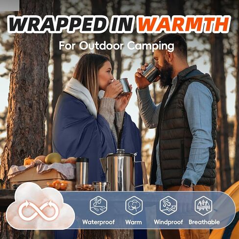 MEREZA Sleeping Bags XL for Adults Mens Large Wide Sleeping Bag for Camping Backpacking Big and Tall Warm & Cool Weather in Saudi Arabia