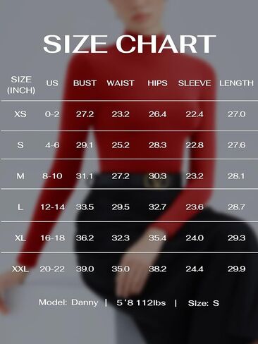 REORIA Women's Long Sleeve Bodysuits Mock Turtleneck Slim Tight Double Lined Basic Layering Body Suits Tops Fall Winter Outfits 2024(Light Coffee Small) in Kuwait