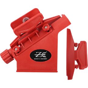 Archery Fletching Jig with Straight & Helical Clamps Feather Vanes Sticking Device for DIY Arrows Repair Shafts
