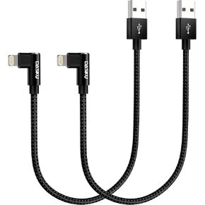 iPhone 14 13 Charger Cable 3FT, 90 Degree USB C to Lightning Cable Fast Nylon Braided Fast Charger Nylon Braided 20W Charging Data Sync Cord Compatible with iPhone 14/13/Pro/12/Max/11/XS/XR/8/Plus