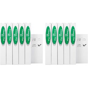 LC/MU Fiber Cleaner Pen, 800+ Cleans, 5pcs | Fiber optic cleaner pen for LC/MU 1.25mm connectors. Over 800 cleans, end-face cleaning. Compact, portable for field use in Saudi Arabia