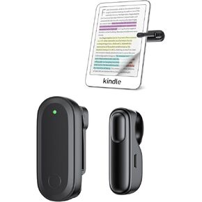 Remote Page Turner for Kindle Paperwhite Oasis Kobo eReader, Control Page Turner Clicker for Ipad/Phone/Tablet/E-Book Reading Accessories with Wrist Strap Storage Bag