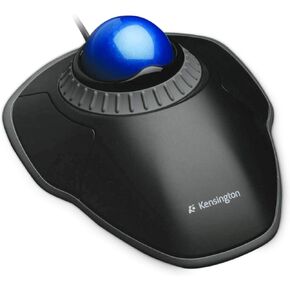 Kensington Wired SlimBlade Trackball Mouse (K72327U), Black