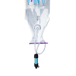 Pro System Gravity Water Filter - Portable 4-in-1 Backpacking, Camping & Emergency Water Filtration System - Hangs Anywhere, Filters Water