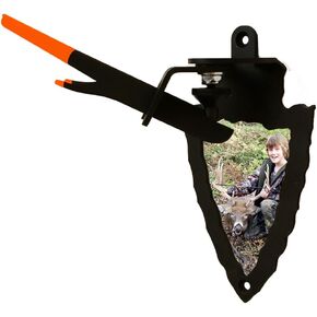 Herron Outdoors Skull Mount - Fully Adjustable Skull Wall Mount - Secure Removable Stinger - Skull Hanger Hook Mount for Displaying Taxidermy, Deer and Euro Skulls (Firearm)