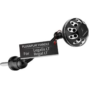 GOMEXUS Power Handle Compatible for Daiwa Revros LT Regal LT Legalis LT Crossfire LT Elimilator QR Ultralight Fishing Reel Handle