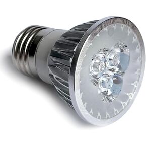 850nM IR Illuminator, E26 Infrared Spotlight Light Bulb Lamp (3 High Power 3Watt LED), to Enhance Night Vision of IR Cameras, for CCTV Clear Surveillance Images at Night (850nm)