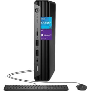 HP ProDesk 400 G9 Desktop Computer, 13th Gen Intel 14-Core i5-13500T (Beat i7-12700), 32GB RAM, 1TB PCIe SSD, Wi-Fi 6, HDMI, DP, Support 3-Monitor 4K, Wired Keyboard and Mouse, Windows 11 Pro