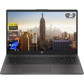HP Newest 255 G10 15.6" FHD Business Laptop, AMD Ryzen 7 7730U, 32GB RAM, 1TB PCIe SSD, Numeric Keypad, Webcam, Wi-Fi 6, HDMI, Windows 11 Pro, Black