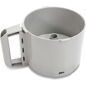 112204S Cutter Bowl Compatible with Robot Coupe R2 Bowl, Food Processor Gray Bowl Compatible with Robot Coupe R2 3L Gb, R2 DICE, R2 Dice, R2B, R2N