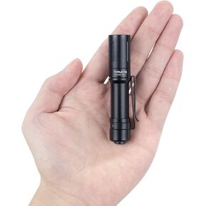ThruNite EDC Flashlight Archer Mini, 405 Lumens Tail Switch LED Flashlight, USB C Rechargeable Little Pocket Penlight for Camping, Outdoor, and Emergency - Cool White