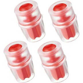Bite Valve Replacement, Compatible with Osprey Packs Hydraulics Reservoirs, Hydration Pack Bite Valve Sheath Silicone Nozzle Mouthpiece Replacement with Inner Post for Water Bladder (4 Pack)
