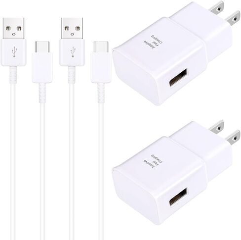 Phone Charger Android,Samsung Charger Fast Charging Cord Type C with USB C Charger Cable 6.6Ft for Samsung Galaxy S24/S23/S22/S21/S20/S10/S10 Plus/S10E/S9/S8/S21Ultra/S22+/S22 Ultra/Note 8/9/10/20 in Kuwait