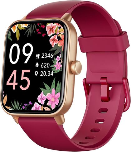 Fitpolo Smart Watch for Men Women(Make/Answer Call),1.8" Ultra-HD Display | Fitness Tracker with Heart Rate/Sleep/SPO₂ Monitor, 100+ Sports Modes, 3ATM Waterproof Smartwatch for Android/iPhone in Kuwait