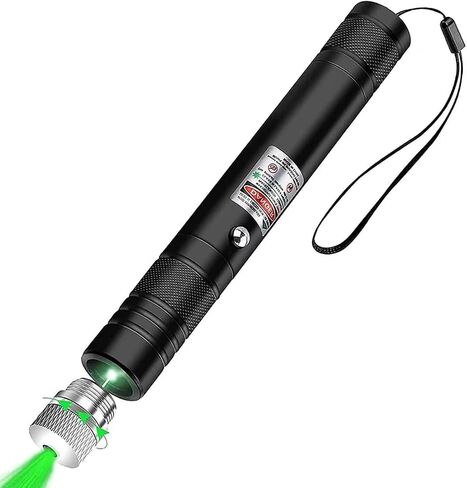 Cowjag Long Range Green Laser Pointer,Laser Pointer High Power Pen, Green Pointer Rechargeable for Hiking, Cat Laser Toy USB Charge(Green Light) in Saudi Arabia