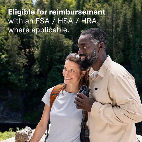 Sennheiser All-Day Clear Bluetooth Hearing Aids - OTC Hearing Aids with Bluetooth - Self-Fitting, Programmable Sound - FDA Cleared - Light Grey in Saudi Arabia