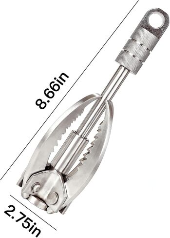 Grappling Hooks - Survival Claw Multifunctional Stainless Steel Large Hook with 20M(64ft) Static Rock Nylon Rope, Grappling Hook with Rope, Tree Climbing Gear Anchoring Fishing Rescue Vehicle Towing in Saudi Arabia