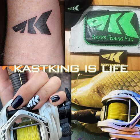 KastKing Kapstan Elite 300 بكرة صيد السمك، ملف تعريف منخفض، بكرة صب ذات سعة كبيرة، إطار جرافيت، 35 رطلاً. نسبة السحب 5.4:1، مكابح طرد مركزي 8+1 مزدوجة الحماية/SS BB in Kuwait