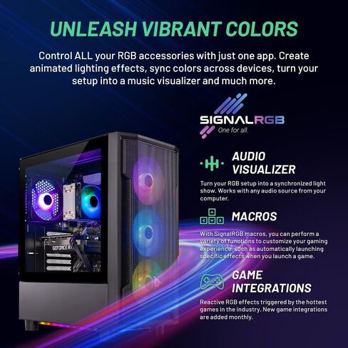 Skytech Nebula Gaming PC Desktop, Intel i3 10105F 3.7 GHz (4.4GHz Turbo Boost), NVIDIA GTX 1650 4GB GDDR6, 500GB SSD, 16GB DDR4 RAM 3200, 650W Gold PSU, Wi-Fi, Win 11 Home in Saudi Arabia